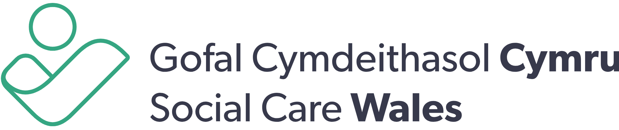 Logo Gofal Cymdeithasol Cymru
