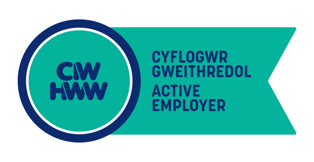 Bathodyn Cydnabod Cyflogwr Gweithredol